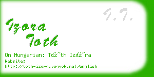 izora toth business card